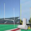 Collegiate Gooseneck Goalpost