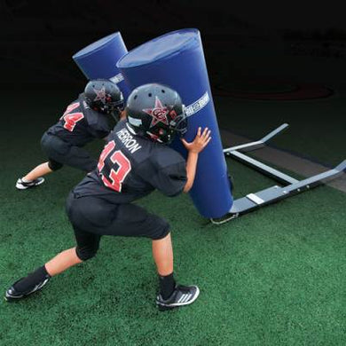 Youth Blocking Sleds