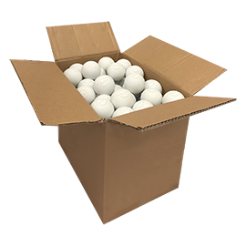 White Lacrosse Balls  (NOCSAE specifications. Meets NCAA and NFHS Standards )