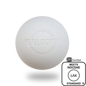 White Lacrosse Balls  (NOCSAE specifications. Meets NCAA and NFHS Standards )